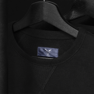 Modern clothing hang tag and fashion packaging mockup by graphic designer HK Creative